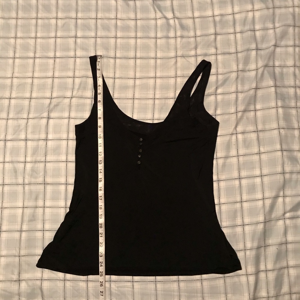 Theory sleeveless top size LG